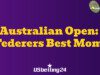 Roger Federer: 5 of his best moments at the Australian Open